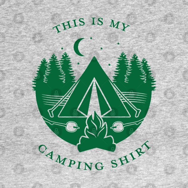 This is my camping T-shirt by upursleeve